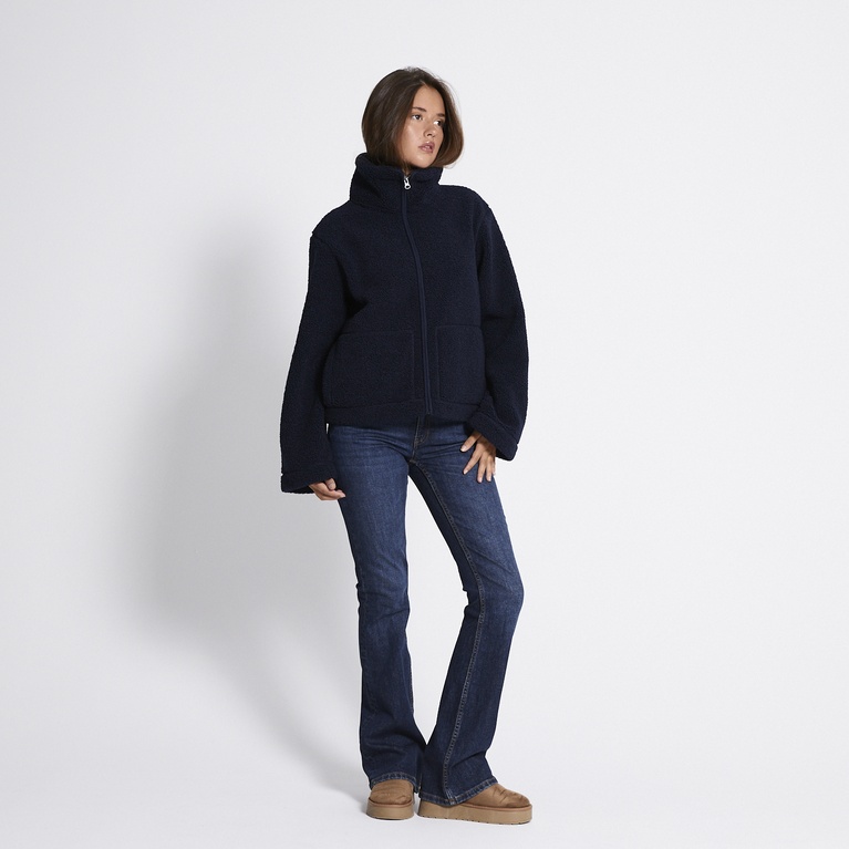 Pile jacket "Maxime" Dark Blue